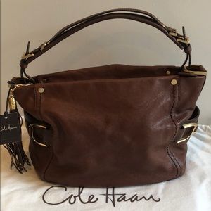 Cole Haan leather hobo bag purse NWT